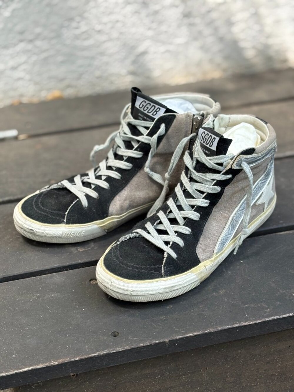 GOLDEN GOOSE SLIDES SNEAKERS size 7 or 8